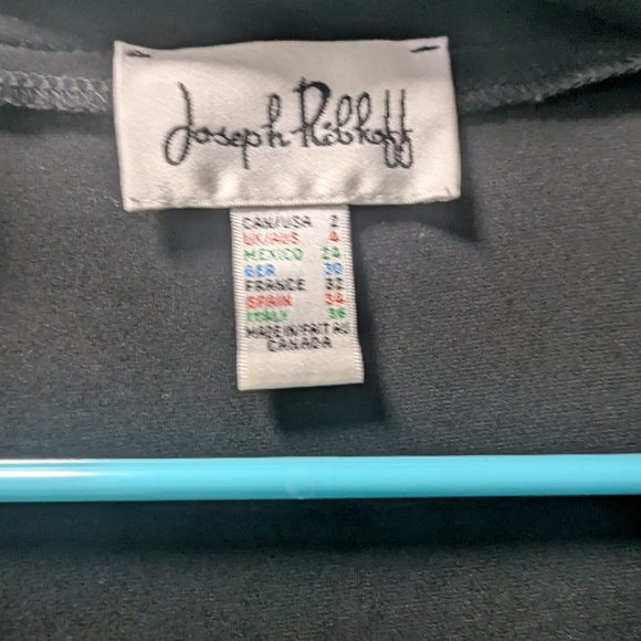 Joseph Ribkoff Black Cardigan - Picture 2 of 3